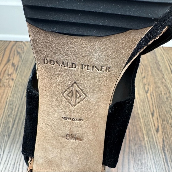 DONALD PLINER Jayton Snake Embossed Platform Heels size 9 - Picture 8 of 9